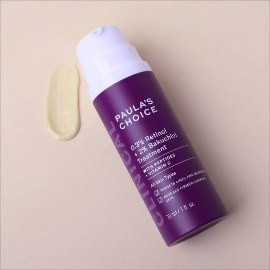 Paula’s Choice Clinical 0,3% Retinol + 2% Bakuchiol treatment