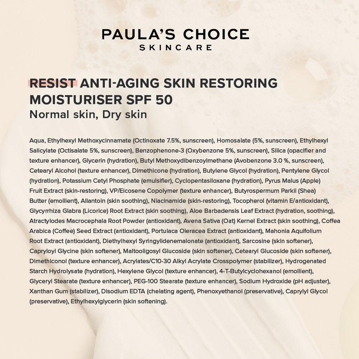 Paula’s Choice Resist Anti-Aging Skin Restoring Dagcreme SPF 50-2