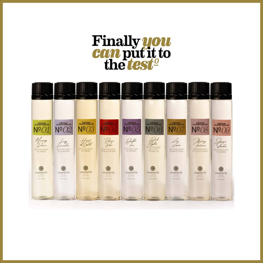 Lavayette Premium Wasparfum Proefpakket 9x25ml
