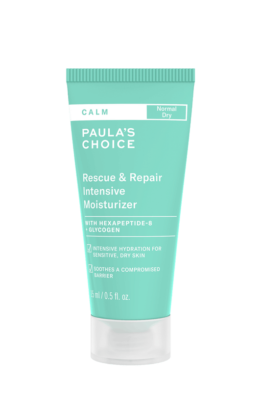 Paula’s Choice Calm Nachtcrème Normal/Dry kopen? Verzorgende nachtcrème in een turquoise tube, ideaal voor normale tot droge huid.