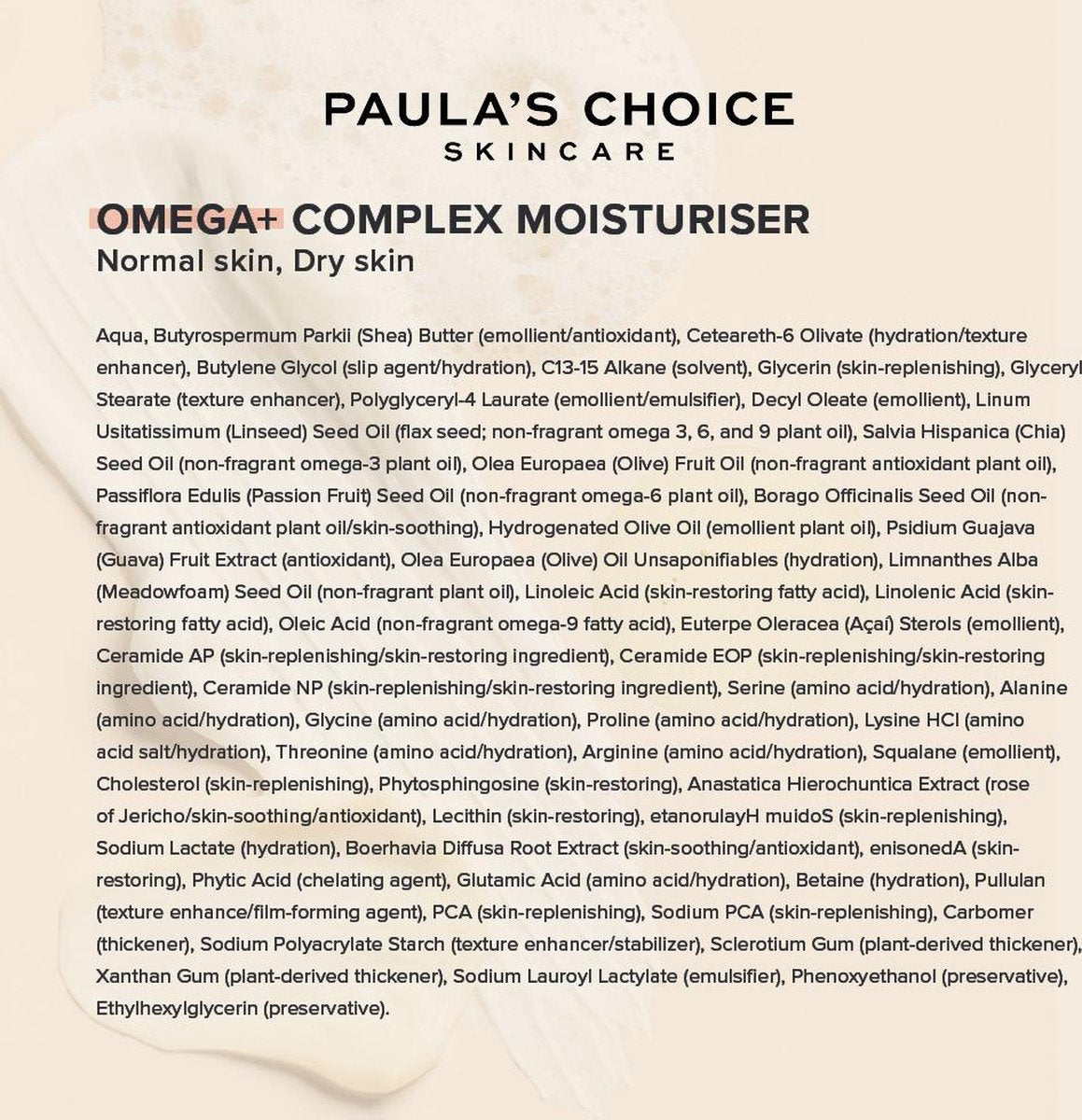 Paula’s Choice Omega+ Complex Nachtcrème