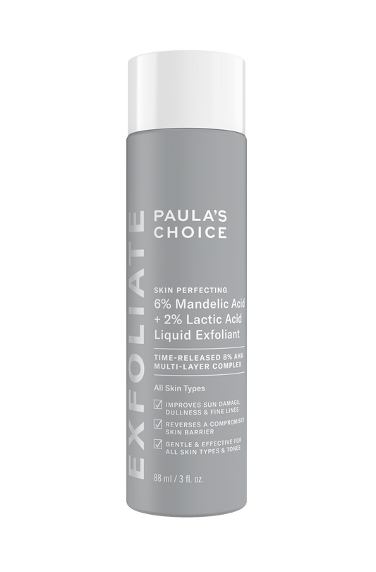 Paula’s Choice Skin Perfecting 6% Mandelic + 2% Lactic Acid Exfoliant 